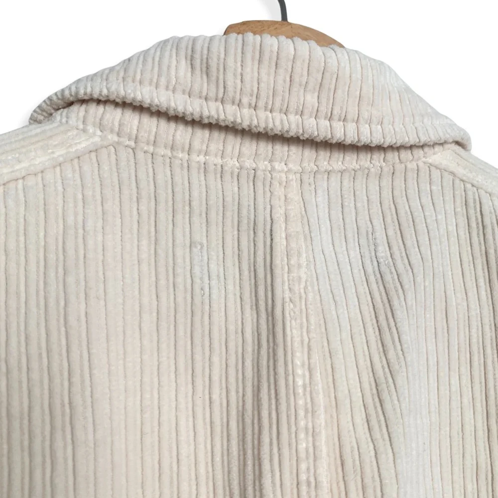 SOLD Zara Short Corduroy Overshirt, S, Oversized Cropped Jacket Shacket - Picture 7 of 12